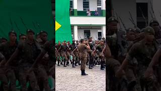 Marcha Soldado  CIA Pátria Brasil  Dobrado os 4 Tenentes 19BC shorts marcha militar army [upl. by Lorenz]