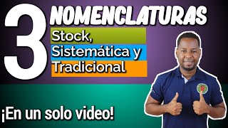 NOMENCLATURA DE ÓXIDOS SISTEMÁTICA STOCK Y TRADICIONAL [upl. by Sirac259]