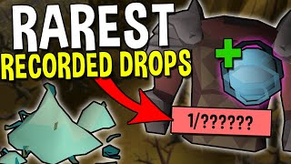 These are the Rarest Drops Recorded in Oldschool Runescape 15 OSRS [upl. by Bekaj277]