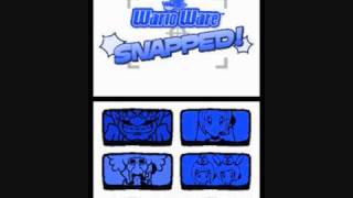 DSi Music WarioWare Snapped Main Menu [upl. by Lluj484]