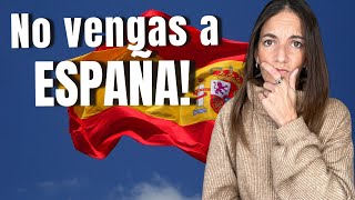 🔴 Por qué NO deberías EMIGRAR A ESPAÑA 🇪🇸 [upl. by Marlea]