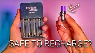 Are Alkaline Batteries Safe to Recharge [upl. by Helga]