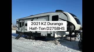 2021 KZ Durango HalfTon D275BHS [upl. by Adams63]