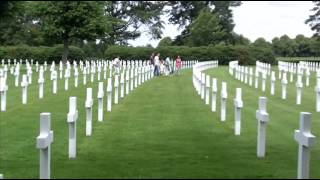 Visit To Margraten WW2 American Cemetery Holland [upl. by Dorin]