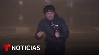 Nuestro meteorólogo vivió la furia de Milton cuando sobre él pasaba lo peor  Noticias Telemundo [upl. by Therese]