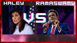 Ramaswamy vs Haley GOP Debate Shutdown [upl. by Radec]