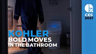 Kohler Makes Bold Movements in the Bathroom at CES 2021 [upl. by Gravante]