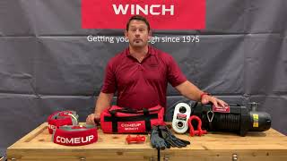 Introducing COMEUP 2019 Winch Accessory Kit  Medium Duty [upl. by Elatnahc]