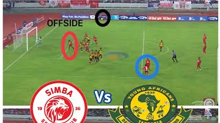 MAMBO 10 YENYE UTATA MECHI YA SIMBA Vs YANGAOfsideUtata Goli La YangaPenaltyKadi NyekunduNBC [upl. by Inamik]