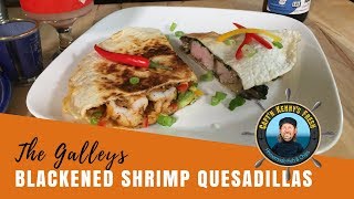 Blackened Shrimp Spicy Quesadillas Part II [upl. by Kordula]