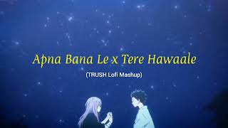 Apna Bana Le x Tere Hawaale TRUSH Lofi Mashup  Arijit Singh [upl. by Ramburt910]