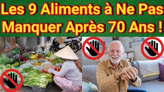 Après 70 Ans  Voici les 9 Aliments Qui Peuvent Transformer Votre Santé [upl. by Eseerehc]