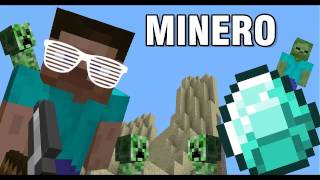 Cancion Minecraft quotYo soy Mineroquot  Sin copyright [upl. by Junno]