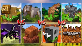 Minecraft WINTER VS Craftsman ADVENTURE VS Craftsman UPDATED VS Lokicraft DRAGON V Lokicraft FANTASY [upl. by Biddy]