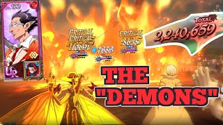 DELIVER INSANE Damage Output with NEW DEMIURGE PVP Challenger Climb Seven Deadly Sins Grand Cross [upl. by Leiva978]