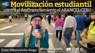 📣 Movilización estudiantil contra el desfinanciamiento el ARANCEL CERO [upl. by Tamara672]