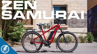 Zen Samurai EBike Review  All The Bells And Whistles For Ultra Comfort amp Long Rides [upl. by Elboa]