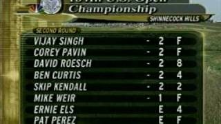 US Open Golf Starting and Ending 2004 [upl. by Dubois]