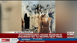 VIDEO After three years of being closed to the public Stationmaster’s House Museum in Spearman [upl. by Teerell]