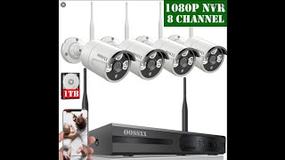 OOSSXX Security Wireless Camera System Review [upl. by Deidre]