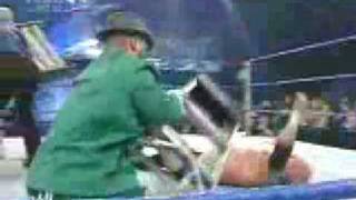 Hornswoggle does a swanton bomb [upl. by Ainezey]