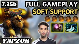 735b  Yapzor EARTHSHAKER Soft Support Gameplay  Dota 2 Full Match Gameplay [upl. by Alex]