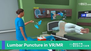 Performing Lumbar Puncture in VRMR [upl. by Thurmond]