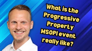 What is the Progressive Property Multiple Streams of Property Income event really like [upl. by Iadrahc419]