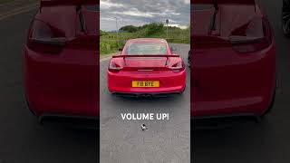 Porsche 981 GT4 stock exhaust sound  startup amp revs gt4 porschegt4 exhaustsound [upl. by Gaeta]