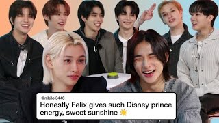 Leer descripción Stray Kids Compete in a Compliment Battle  Teen Vogue Sub Español [upl. by Anam]