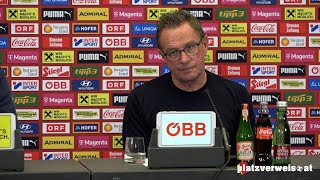 quotMüssen all in gehenquot  ÖFBTeamchef Rangnick nennt Kader für Spieel gegen Kasachstan und Norwegen [upl. by Adnarram441]