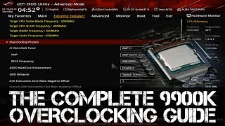 The Complete i9 9900K Overclocking Guide  Maximus XI Z390 and Others [upl. by Ingraham]