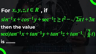 Inverse Trigonometric FunctionJEEXIXII Question Solution by Er Pradeep SinhaBTech IITBHU [upl. by Mcmath45]