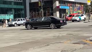 Spotted a 2013 Bentley Muslanne in Downtown Chicago Illinois [upl. by Wheeler]