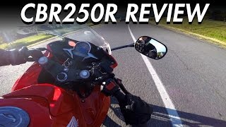 Honda CBR250R Review  Best Beginner Motorcycle  LIFE OF BRI [upl. by Sadonia]