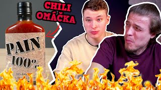 Extrémne Chili Omáčky  PAIN 100  w Selassie [upl. by Aliuqehs]