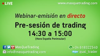 6122023 Emisiónanálisis presesión en directo de Masquetrading [upl. by Nylyaj]