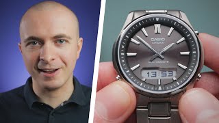 quotProbably The Greatest Watch Ever MadequotReally  Casio Lineage LCWM100TSE1AER Review [upl. by Alocin]