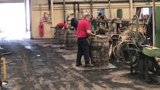 Coopers at work at Speyside Cooperage [upl. by Baalbeer]