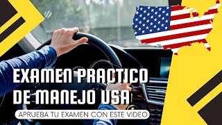 EXAMEN DE MANEJO PRACTICO USA 2024 I APRUEBA CON ESTE VIDEO [upl. by Giselle]