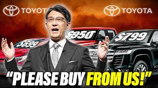 Toyota Has Some HUGE Problems So Now They Must Sell Their Cars For CHEAP [upl. by Aerona]