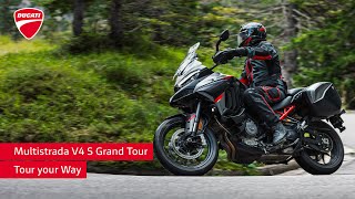 Multistrada V4 S Grand Tour  Tour Your Way [upl. by Lapointe709]