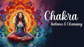 20 Minute Chakra Balance amp Cleansing Guided Meditation [upl. by Dickerson]