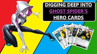 2024 Digging Deep into GhostSpiders Hero Cards [upl. by Dannie]