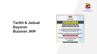 Jadual dan Tarikh Bayaran Bulanan JKM [upl. by Thorrlow]