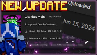 Lycanites Mobs Mod IS GETTING UPDATES [upl. by Zola]