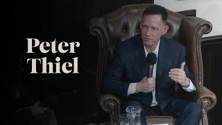 Peter Thiel  Cambridge Union [upl. by Clementine]