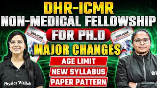 DHRICMR 2024 Notification  ICMR NonMedical Fellowship for PhD  ICMR BRET Preparation Strategy [upl. by Yetti775]