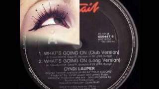 Cyndi Lauper  Whats Going On 1987 Instrumental [upl. by Ferree693]