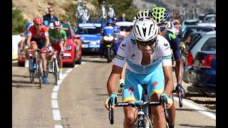 VUELTA A ESPAÑA 2015 20ª ASTANA REVIENTA A DUMOULIN [upl. by Aelanej]